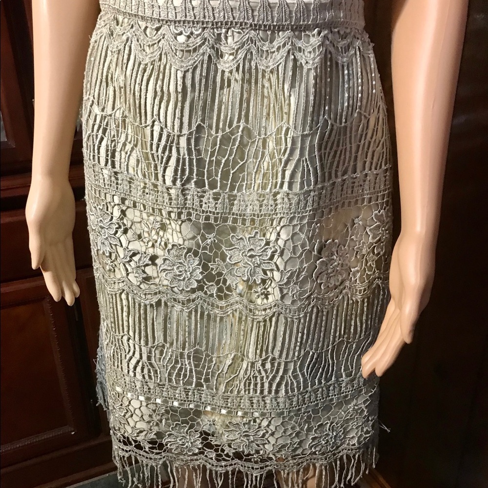 Montage by Mon Cheri lace designer skirt 12